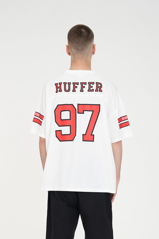 MICRO MESH BOX TEE CHALK