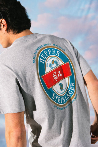 MENS SUP TEE/OFFLOAD GREY MARLE