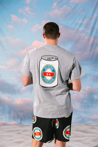MENS SUP TEE/CANDY GREY MARLE