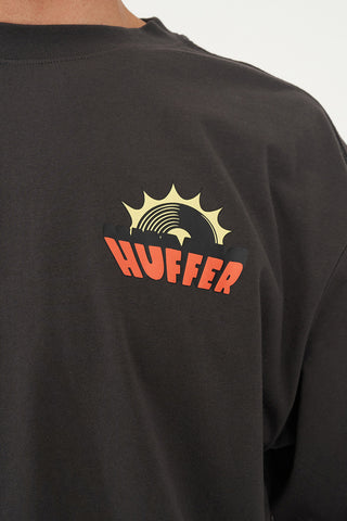 SUP TEE 190/HUFFER SOUNDS CHARCOAL
