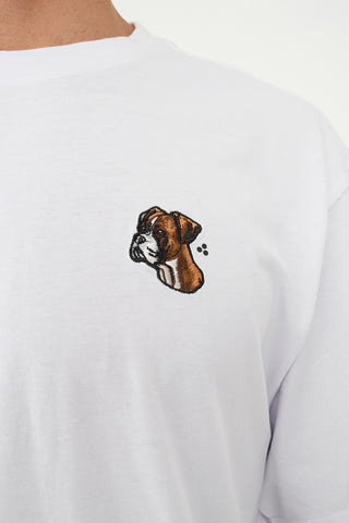 SUP TEE 190/BOXER WHITE