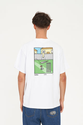 MENS SUP TEE 190/ON TARGET WHITE