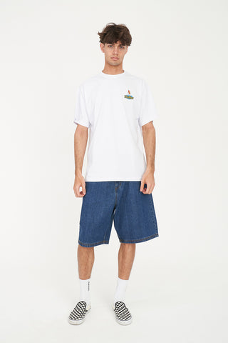 SUP TEE 190/SEND IT WHITE