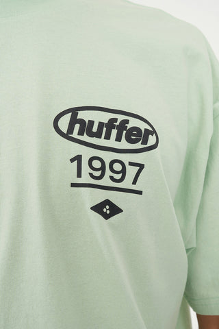 BLOCK CROP TEE 220/PRIME MATCHA