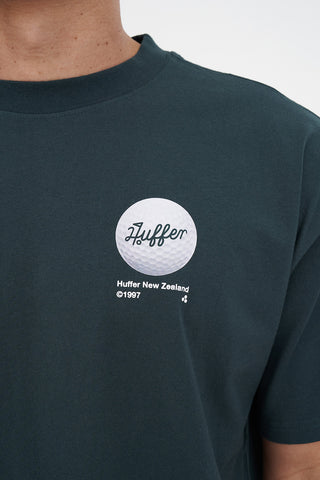 BLOCK TEE 220/GROOVE GOLF GREEN