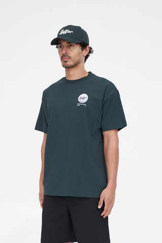 BLOCK TEE 220/GROOVE GOLF GREEN