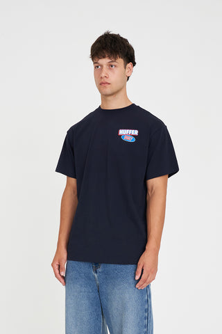 SUP TEE 190/CHECK NAVY