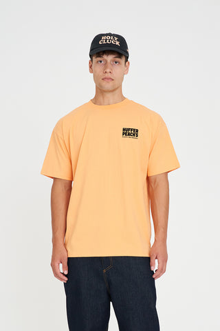 BLOCK TEE 220/FRICKIN' PEACH