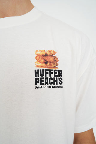 BLOCK TEE 220/WAFFLING CHALK