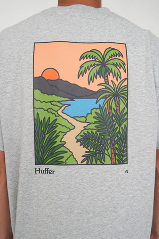 SUP TEE 190/DUSK GREY MARLE