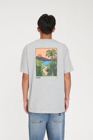 SUP TEE 190/DUSK GREY MARLE
