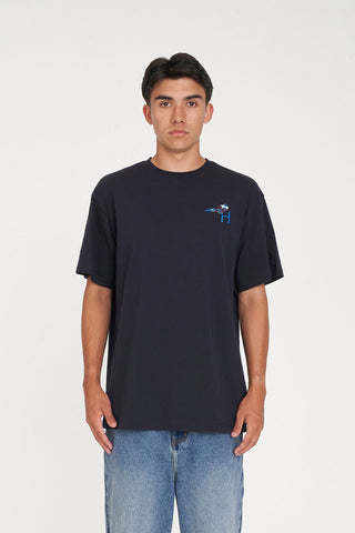 SUP TEE 190/BREWED NAVY