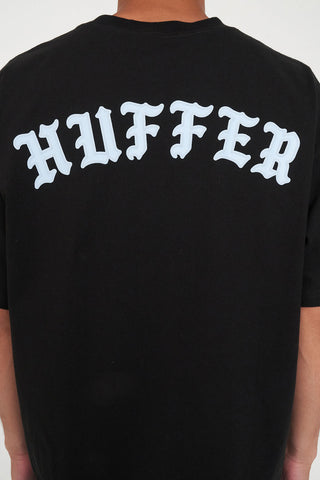 BLOCK CROP TEE 220/BOLDE BLACK