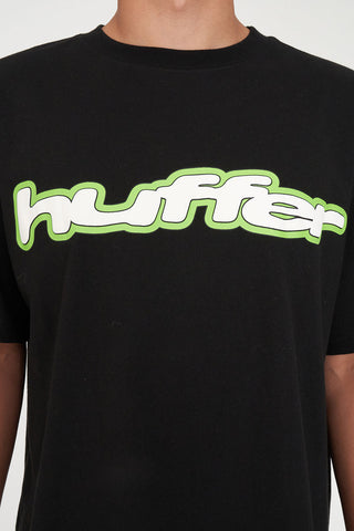 BLOCK CROP TEE 220/OMNI BLACK