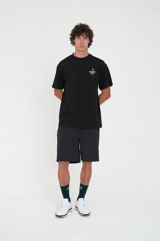 SUP TEE 220/FLAGGED BLACK
