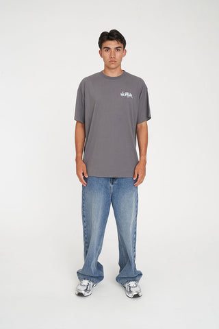 BLOCK TEE 220/STANCE FLINT GREY
