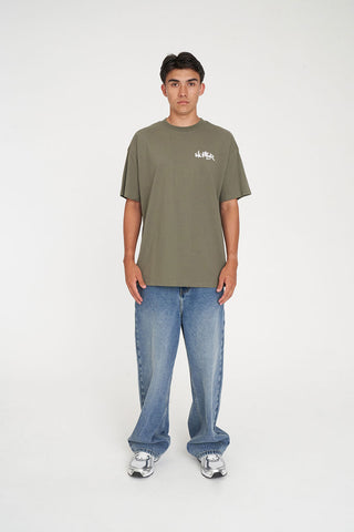 BLOCK TEE 220/STANCE KHAKI