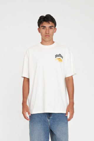 BLOCK TEE 220/FRIED OUT CHALK