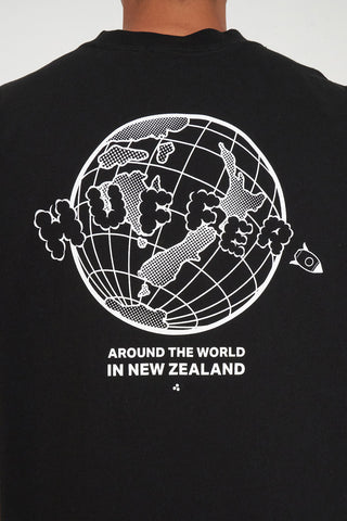 BLOCK TEE 220/FLIGHT PLAN BLACK