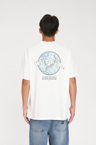 BLOCK TEE 220/FLIGHT PLAN CHALK