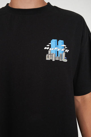 BLOCK TEE 220/THE CAPITAL BLACK