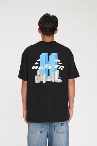 BLOCK TEE 220/THE CAPITAL BLACK
