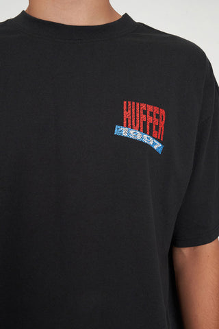 CROP BLOCK TEE 220/MEMPHIS BASALT