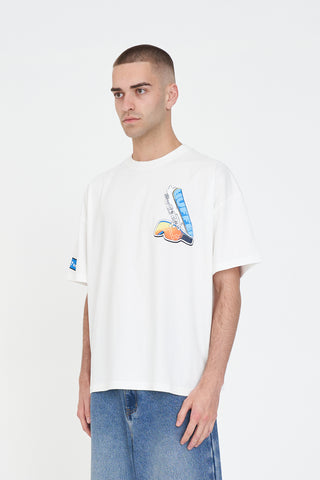 BOX TEE 220/NO BAD TURNS CHALK