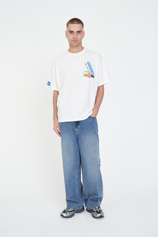 BOX TEE 220/NO BAD TURNS CHALK