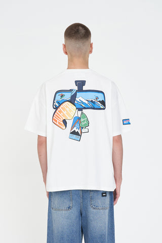 BOX TEE 220/NO BAD TURNS CHALK