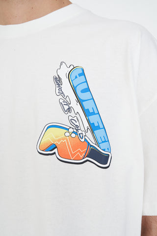 BOX TEE 220/NO BAD TURNS CHALK