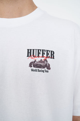 BLOCK TEE 220/AUDI CREW WHITE