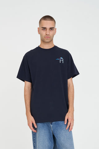 SUP TEE 190/BREWED NAVY