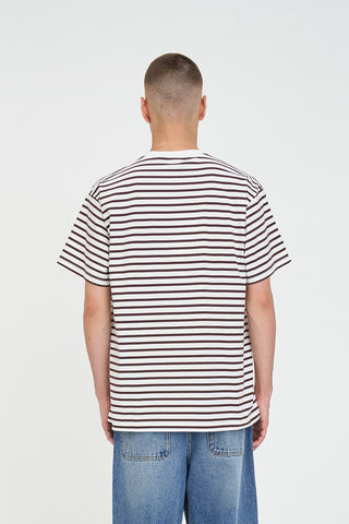 MENS OUI OUI SUP TEE CHESTNUT/CHALK