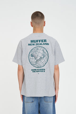 BLOCK TEE 220/LOCAL GREY MARLE