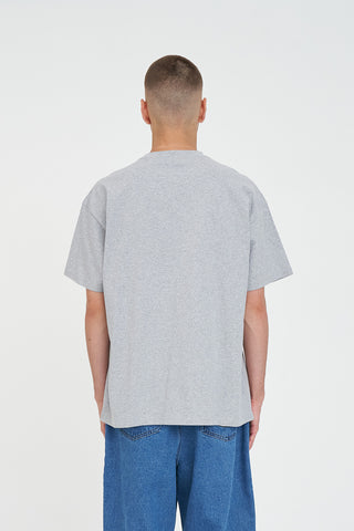 BLOCK TEE 220/GAINS GREY MARLE