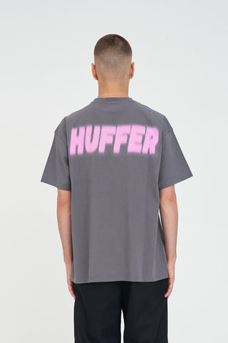 BLOCK TEE 220/HAZE FLINT GREY