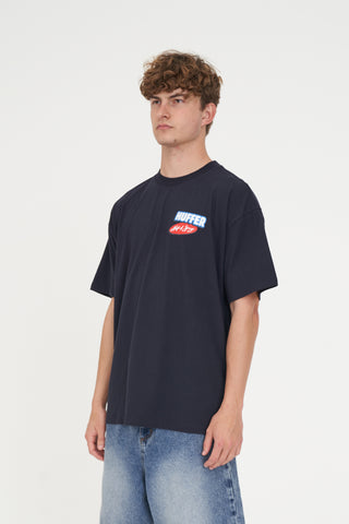 BLOCK TEE 220/NOODS NAVY