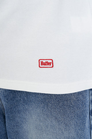 WAFFLE LS TEE CHALK
