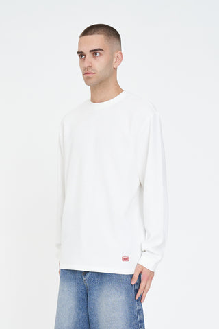 WAFFLE LS TEE CHALK