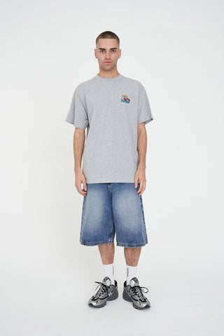SUP TEE 190/IN TENTS GREY MARLE