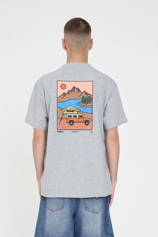 SUP TEE 190/IN TENTS GREY MARLE