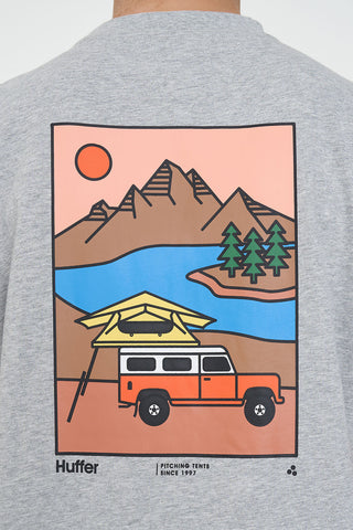 SUP TEE 190/IN TENTS GREY MARLE