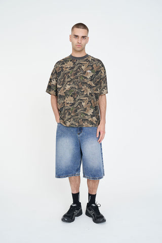 CAMO BOX TEE 220 BROWN