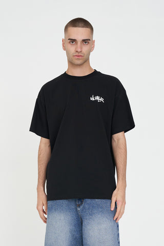 BLOCK TEE 220/ETCHING BLACK