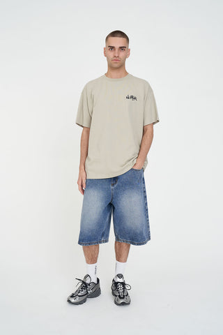BLOCK TEE 220/ETCHING MOONROCK