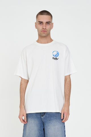 BLOCK TEE 220/DIGIWORLD CHALK