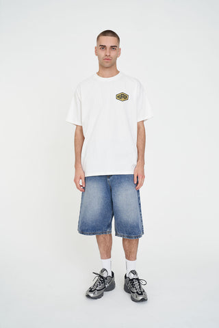 BLOCK TEE 220/MECH CHALK