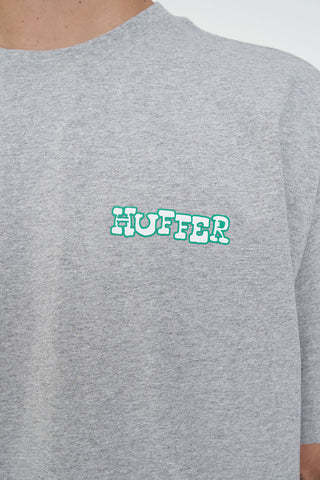 BLOCK TEE 220/VARIANT GREY MARLE