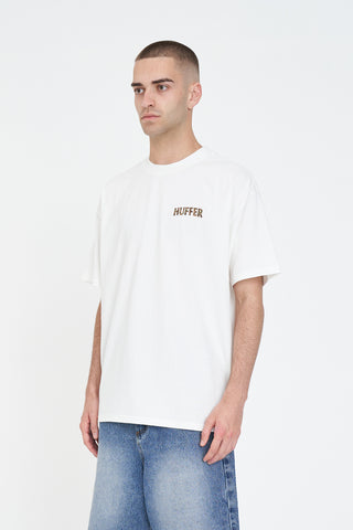 BLOCK TEE 220/WOODY CHALK